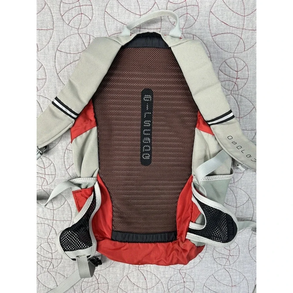 Osprey Jet Airscape Backpack Red Gray Youth Small Size Lightweight Hiking Clean